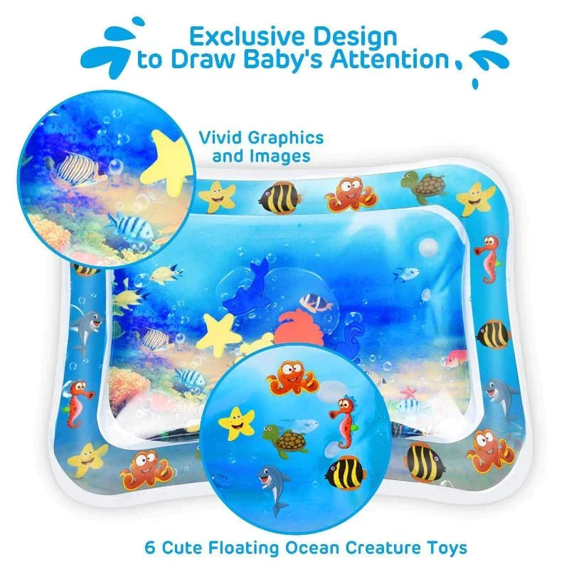 Baby water play mat for tummy time – view 10