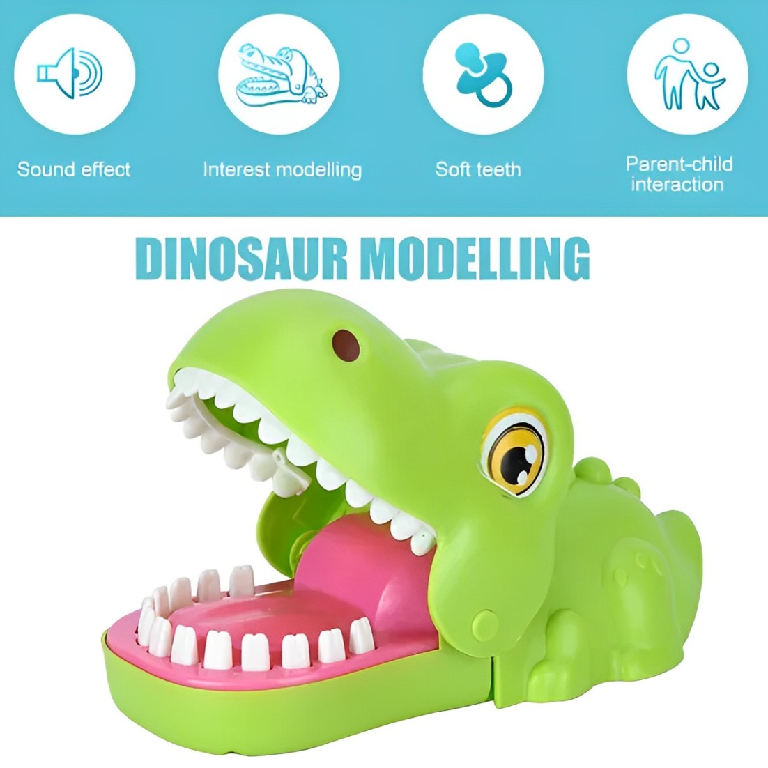 Dinosaur bite finger game – view 7