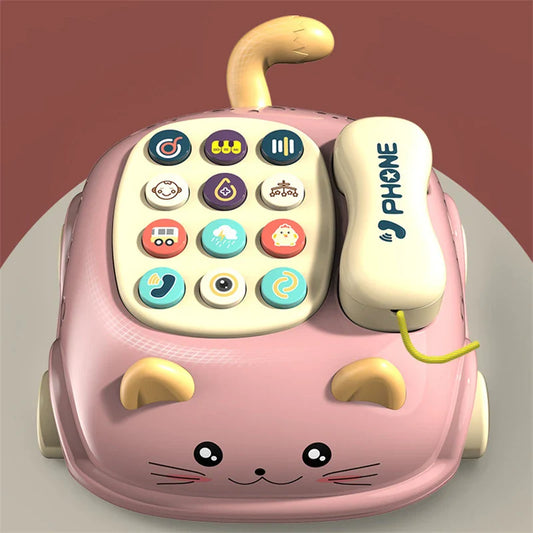 Lighting & Musical Telephone Car Toy