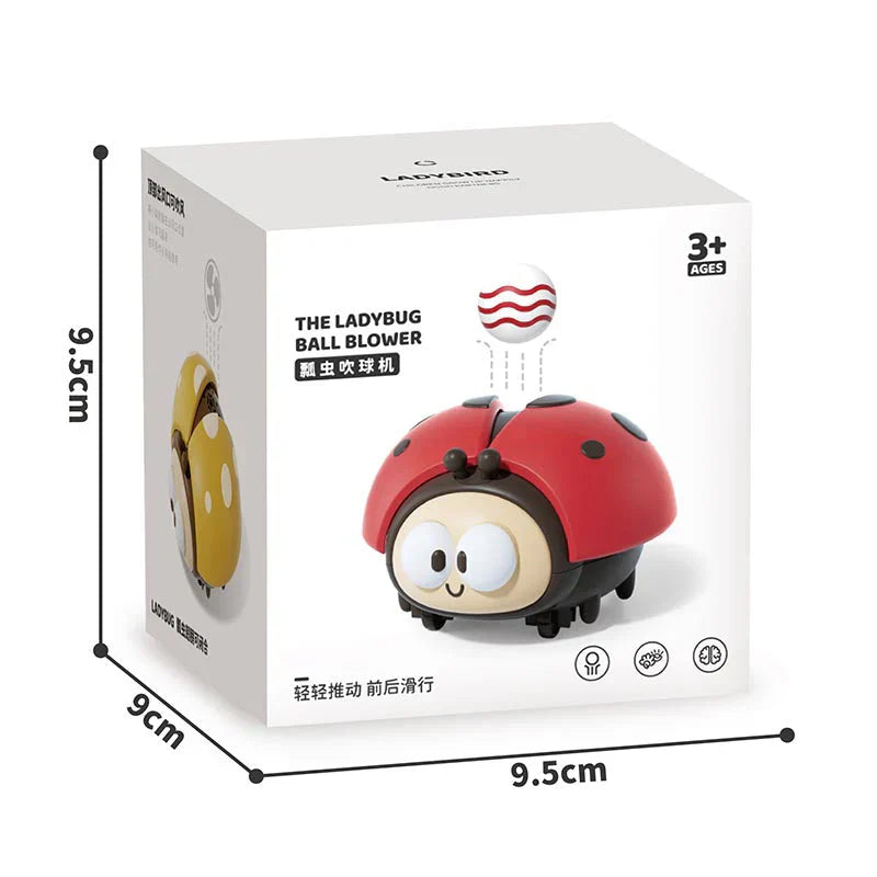 Rechargeable Cute Ball Blowing Ladybug Toy