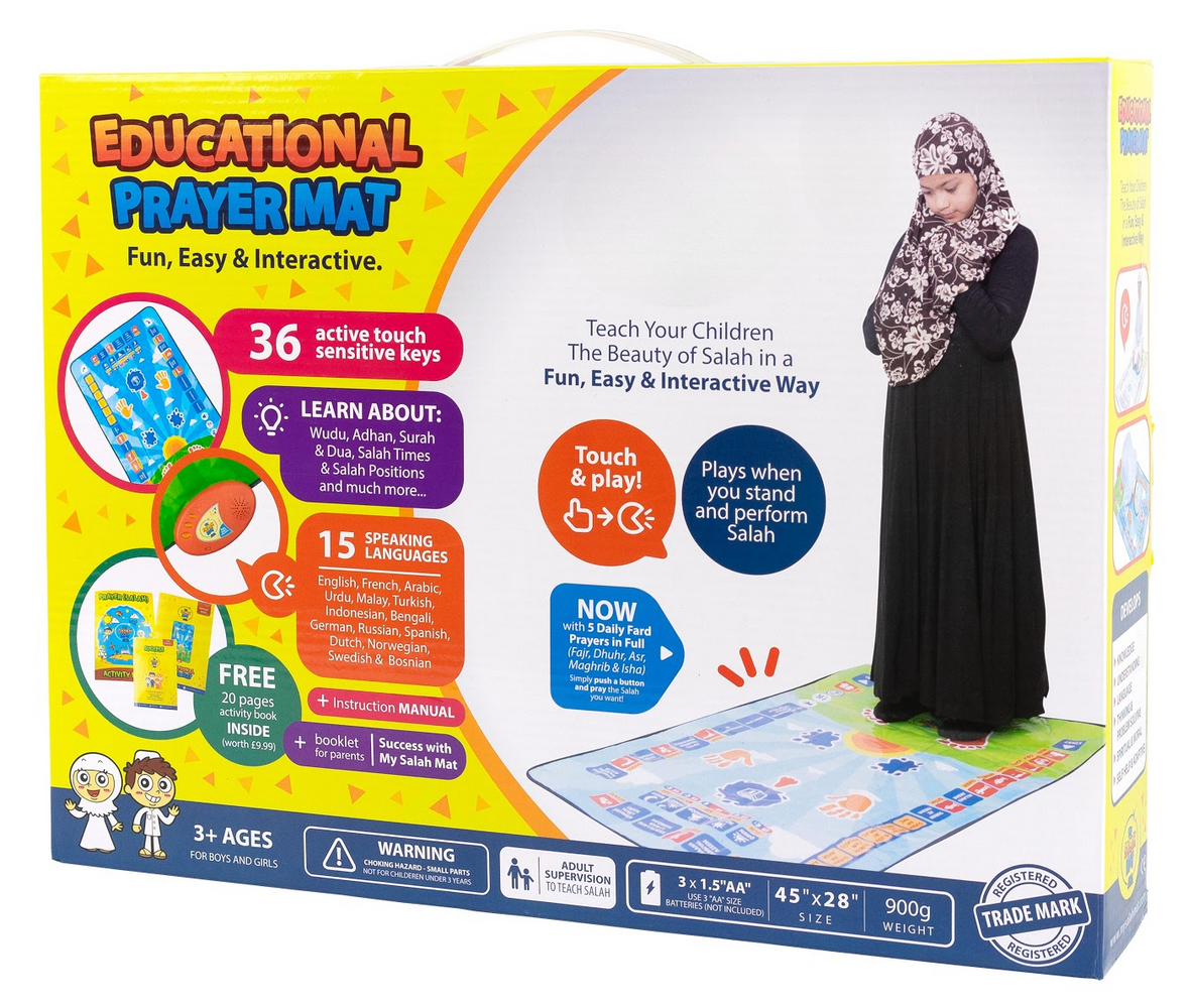 Trendy Toy's Educational Learning Prayer Mat