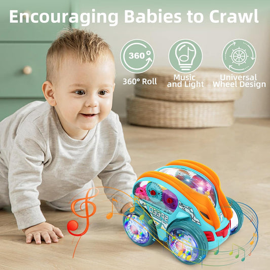 Lightning & Musical Gear Stunt Car Toy