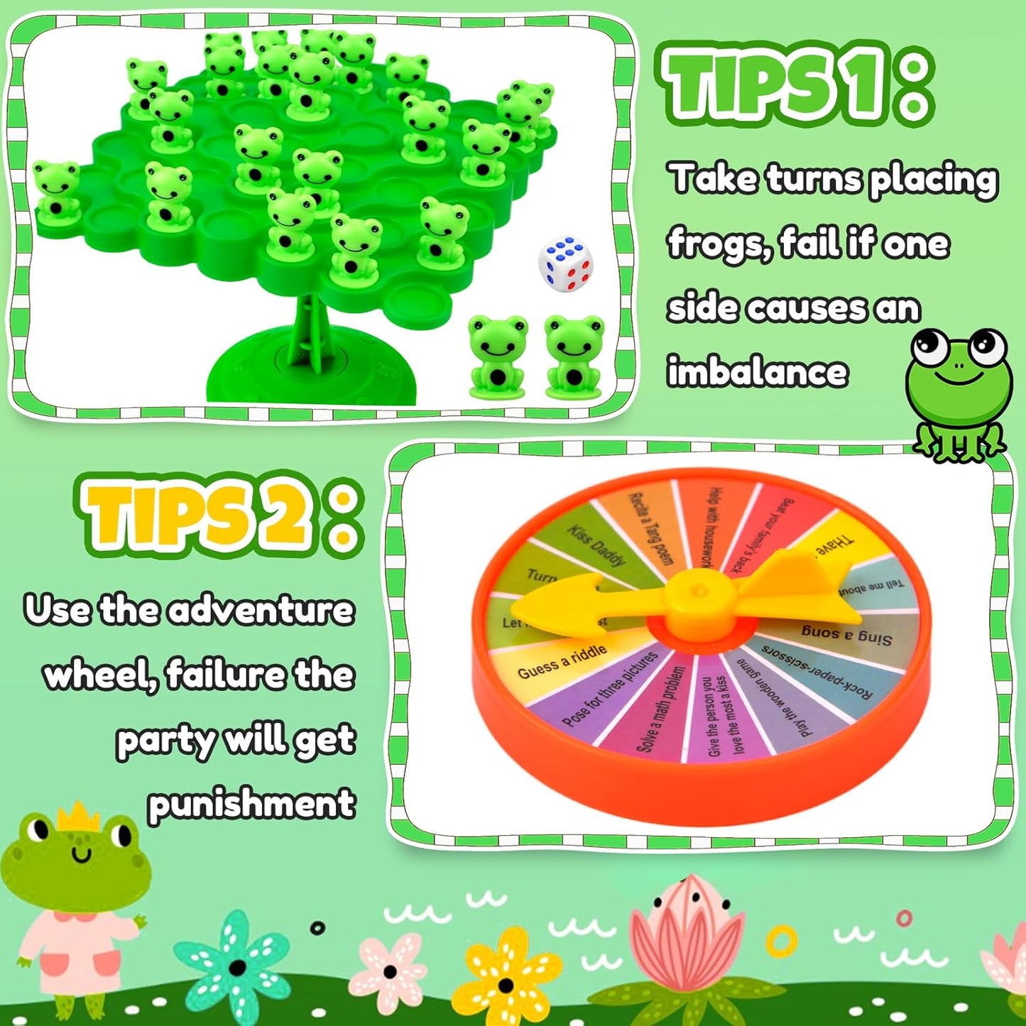 Frog Tree Balance Family Game