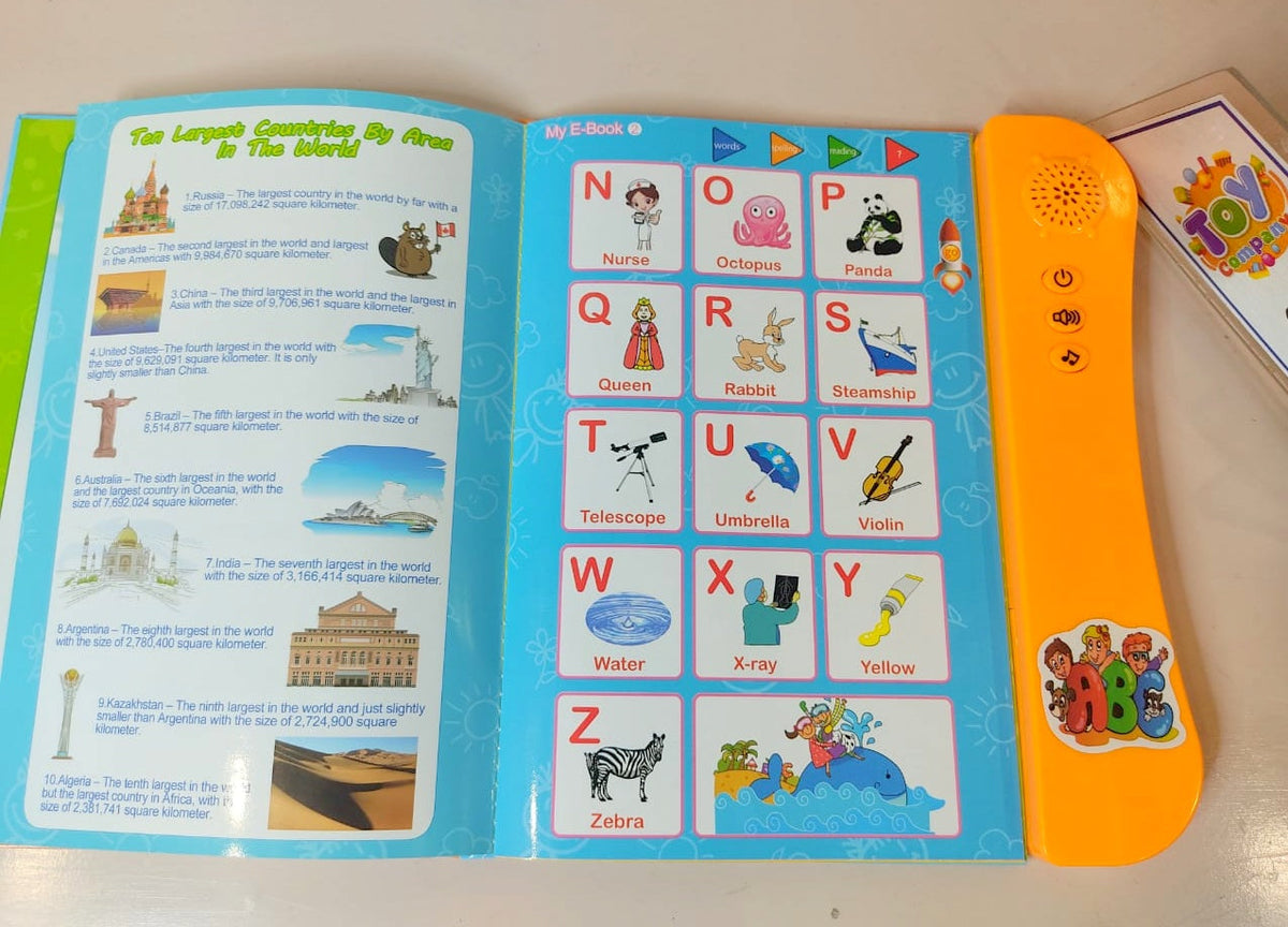 Interactive English musical e-book for kids – view 3