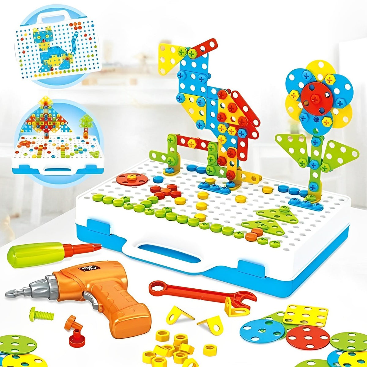 4-in-1 mosaic drill construction kit – view 5
