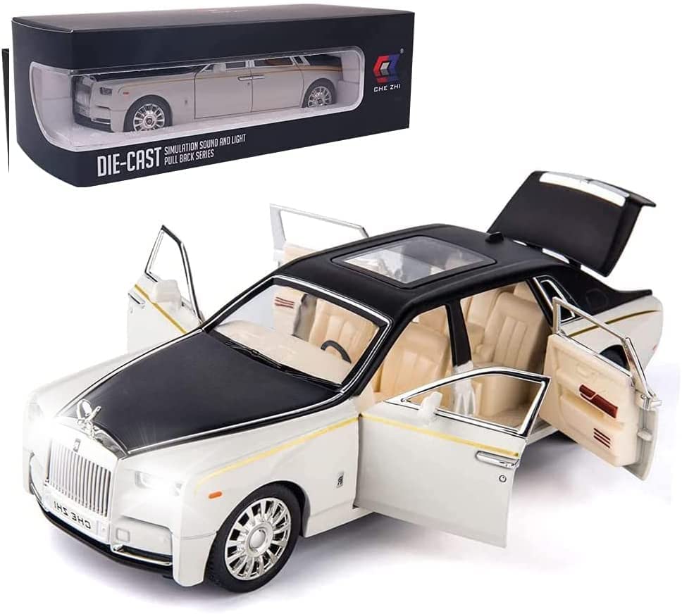 Diecast metal Rolls-Royce Phantom model car – view 7