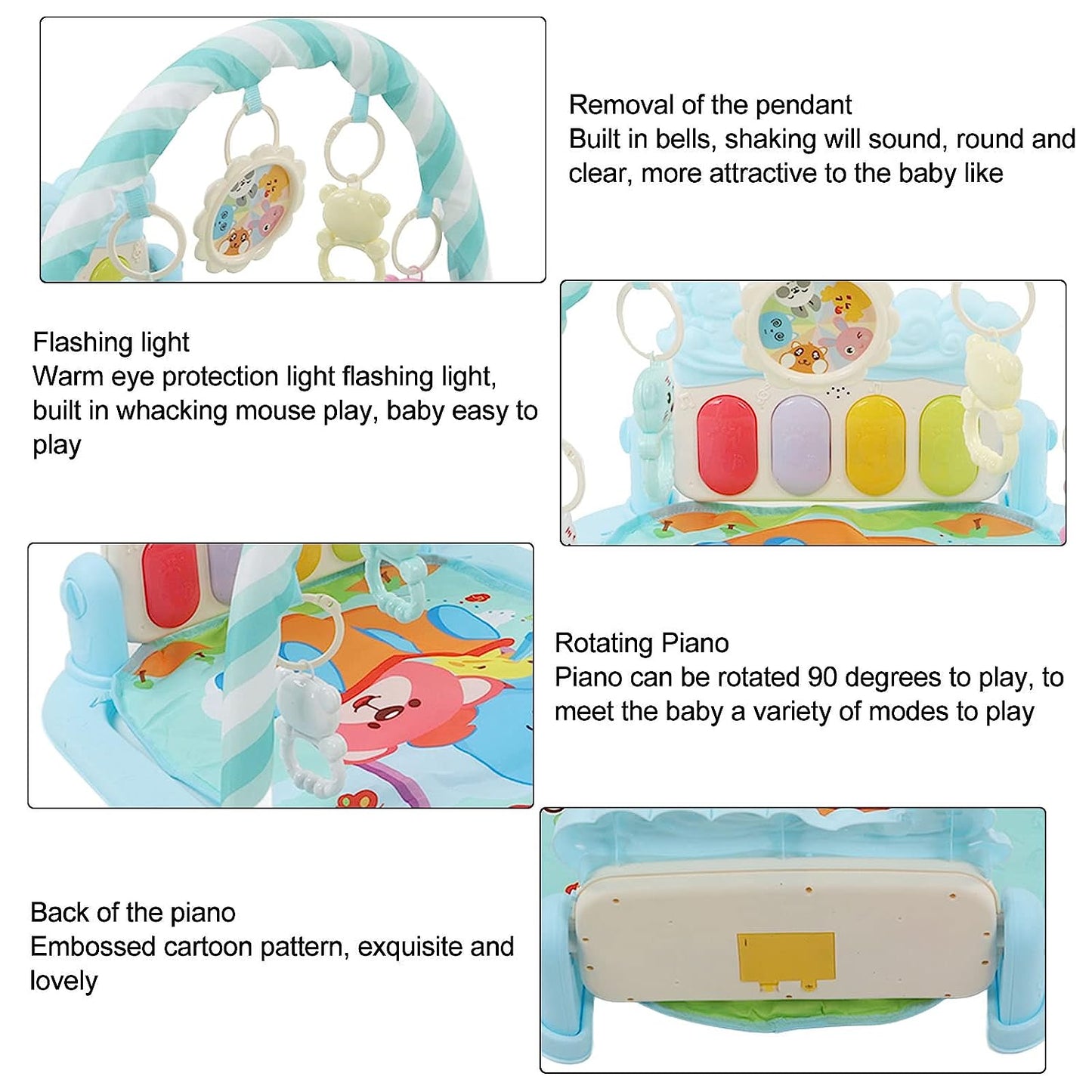 Musical Baby Play Gym / Mat Baby 0-12 Months