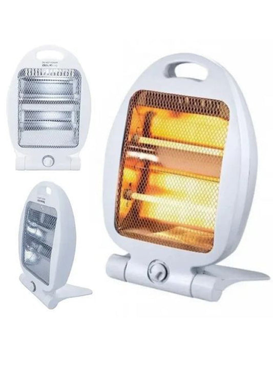 RAF Quartz Room Heater with 2-Tube , 800W power , adjustable thermostat Model 90D