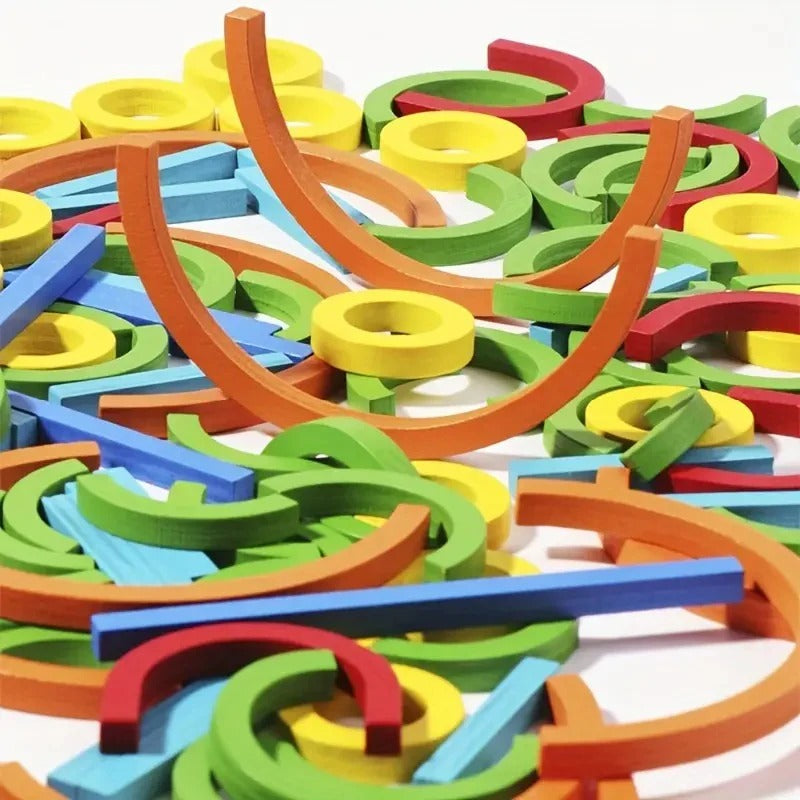 Sticks and Rings Kids Toy