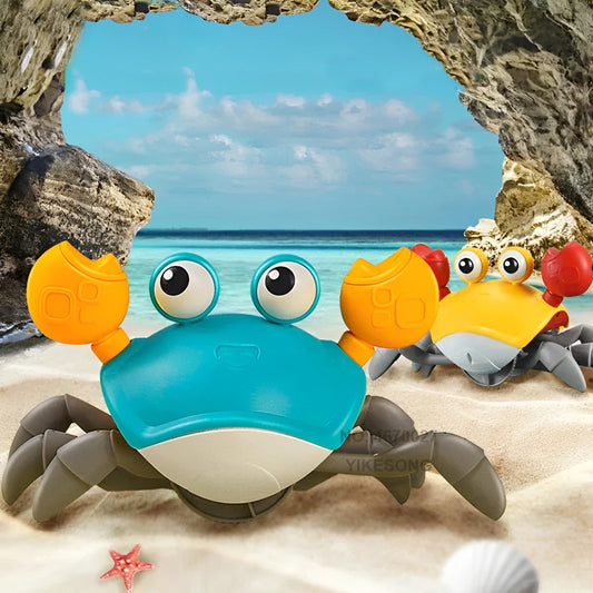 Interactive Musical & Sensor Crawling Crab Toy