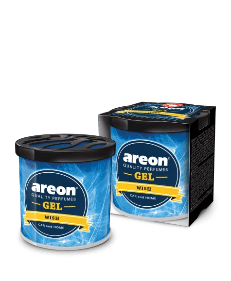 AREON GEL - WISH - GEL PERFUME FOR CARS & OFFICE