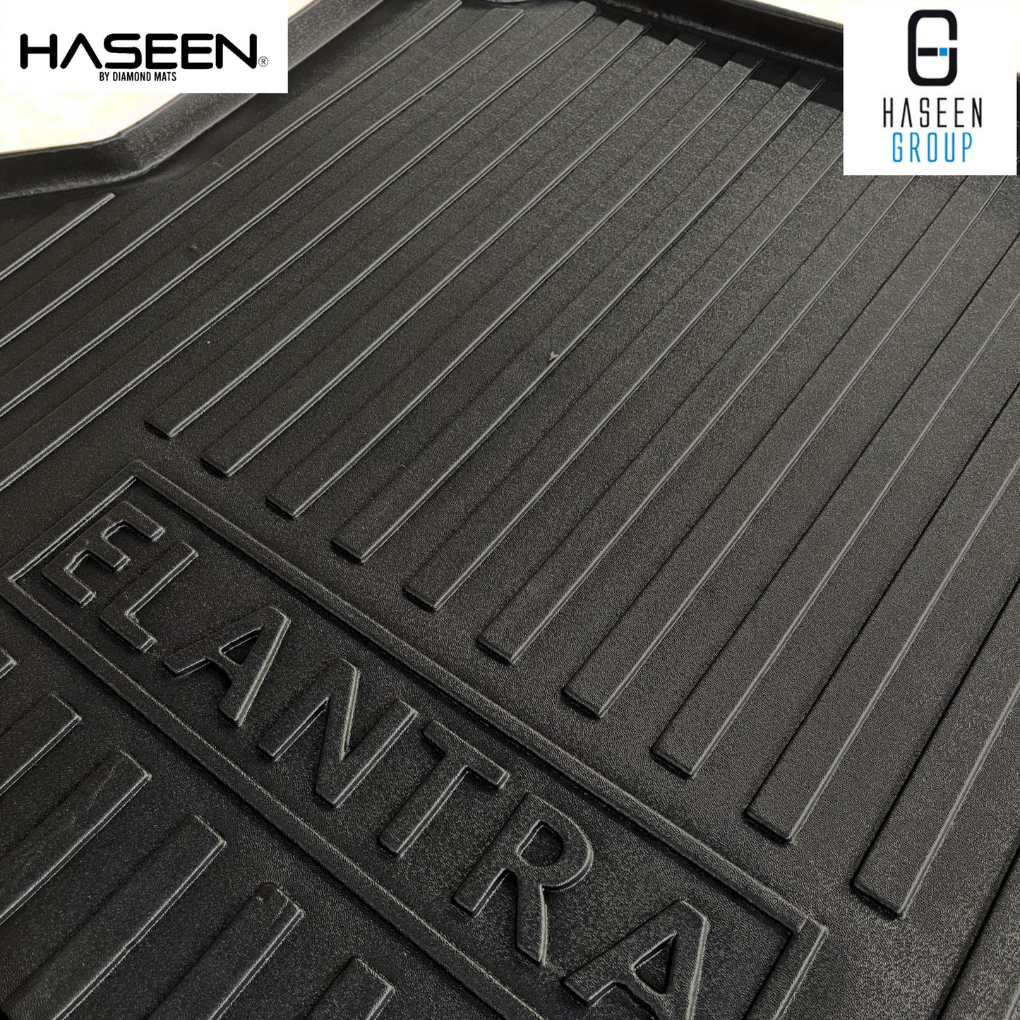 HYUNDAI ELANTRA 2021-2024 TPE PLASTIC CAR FLOOR TRUNK MAT