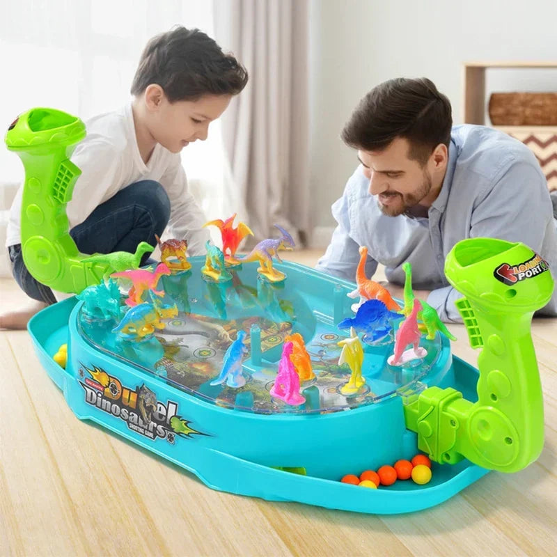 Dinosaur battle board game