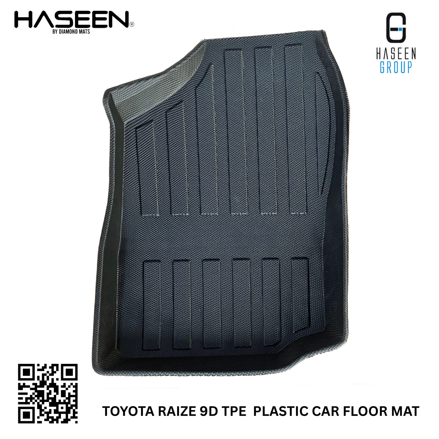 TOYOTA RAIZE 9D TPE PLASTIC FLOOR MATS