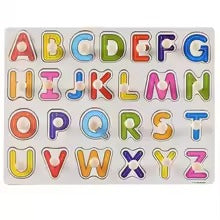 Arabic & English Alphabet Wooden Puzzle