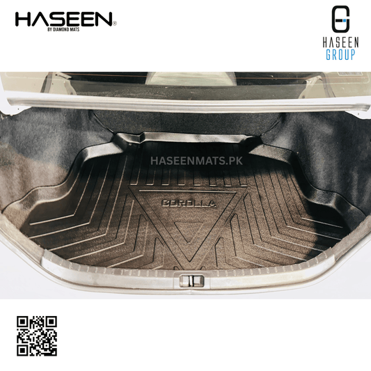 TOYOTA COROLLA 2014-PRESENT TPE PLASTIC CAR TRUNK MAT