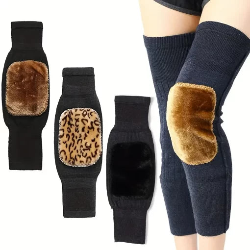 Knee Warm Thick Wool Blend Thermal Pads – Warm Relief & Support