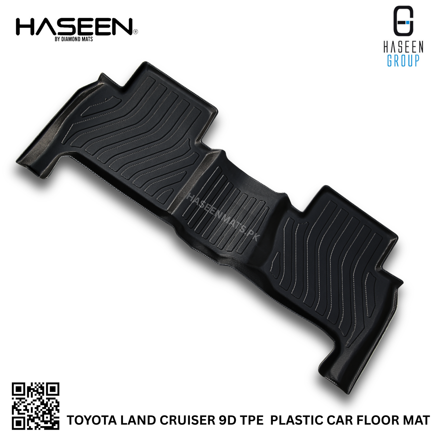 TOYOTA LAND CRUISER LUXURY STYLE TPE PLASTIC HEAVY DUTY 9D FLOOR MAT