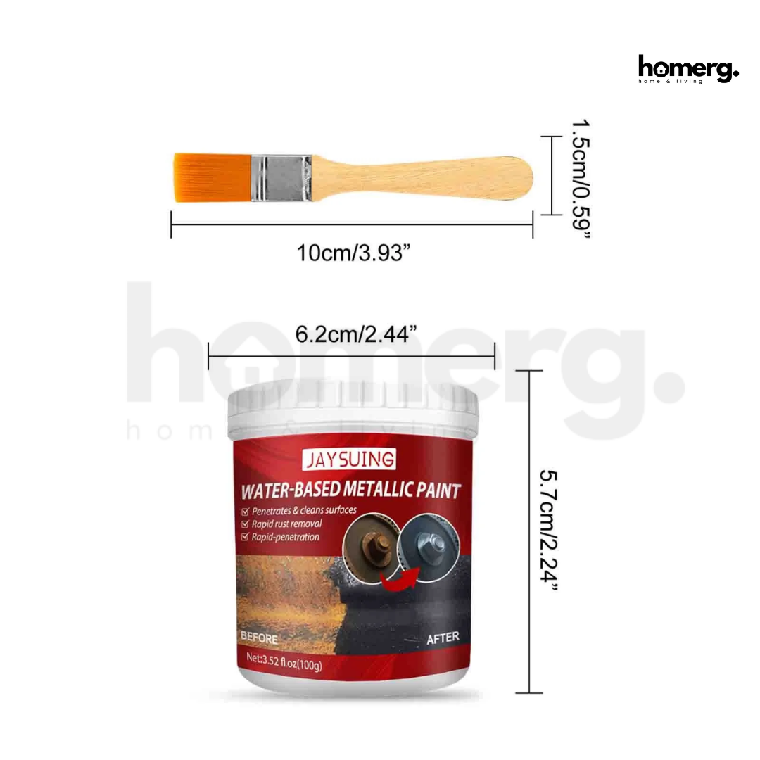 Water Metallic Rust Remover Paint - (IMPORTED)