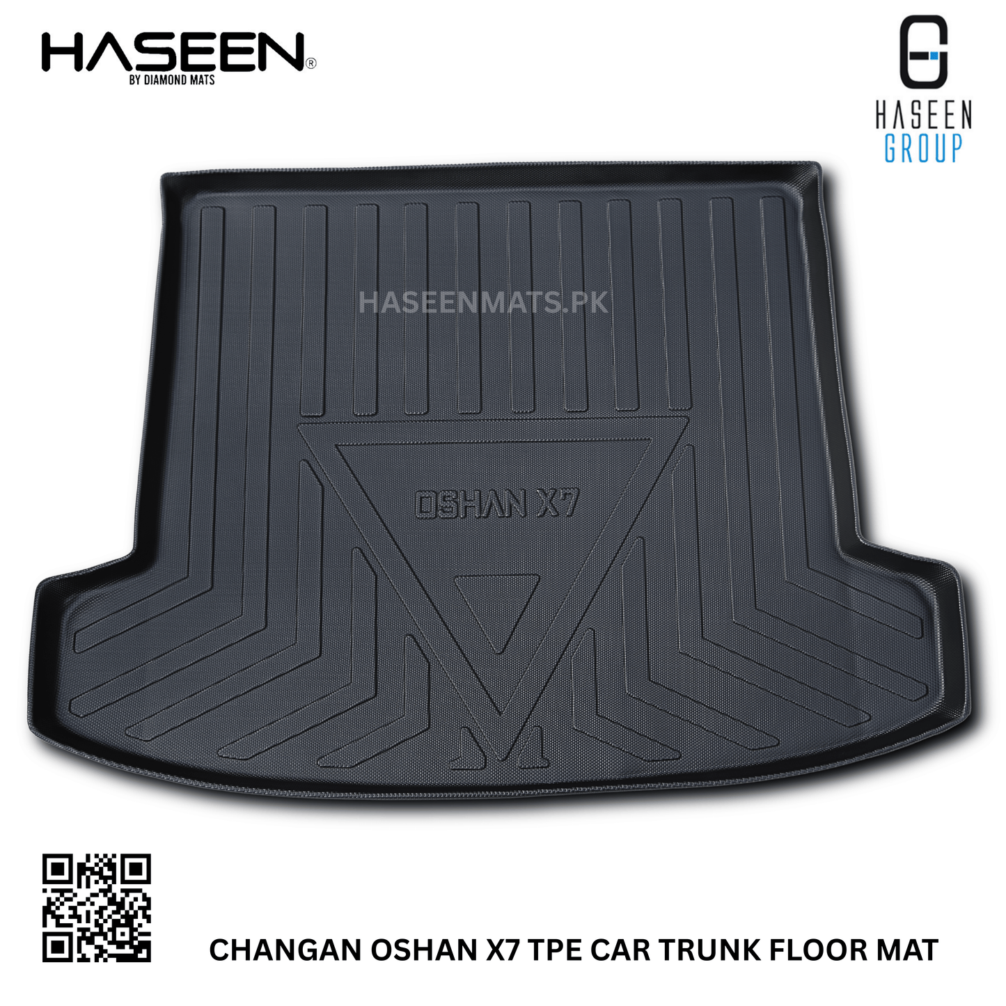CHANGAN OSHAN X7 2022-2025 TPE PLASTIC CAR TRUNK MAT