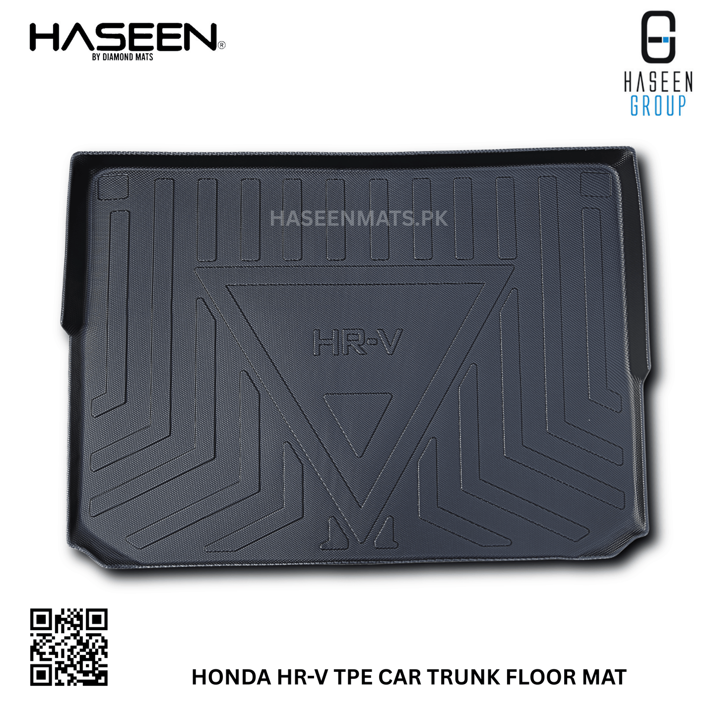HONDA HR-V 2022-PRESENT TPE PLASTIC CAR TRUNK MAT