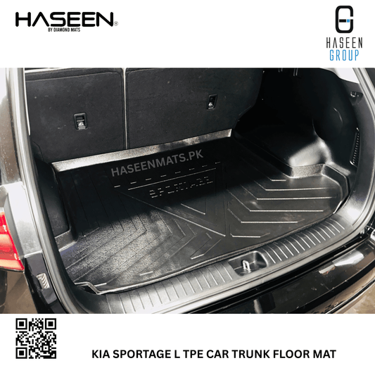 KIA SPORTAGE L PHEV 2025 TPE PLASTIC CAR TRUNK MAT
