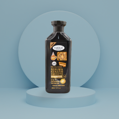Keratin Shampoo & Hair Serum Set – 400ml Professional Hair Care for Smooth, Frizz-Free & Shiny Hair