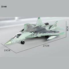 1/72 Air Force SU-57 Fighter Jet Toy Army Airplanes Aircraft Bomber Plane Educational Kid Building Block Military Toy