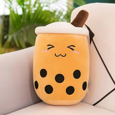 Wholesale 24cm 35cm 50cm 70cm Peluche Plushies Kawaii Cute Stuffed Pearl Cup Shape Toy Bubble Milk Tea Boba Plush Toy