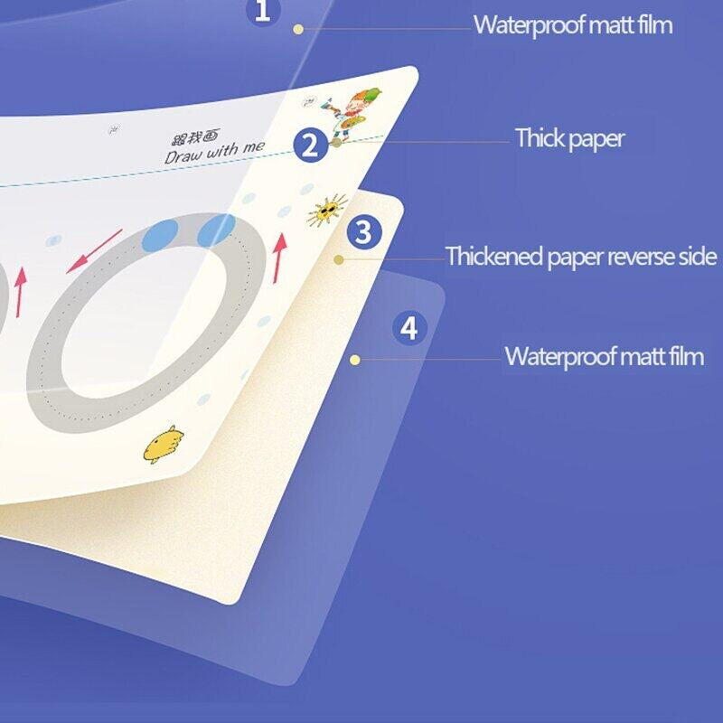 Reusable Magical Tracing Work book