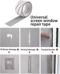 Mesh Roll Tape Window Screen Repair Patch(PACK OF 2)