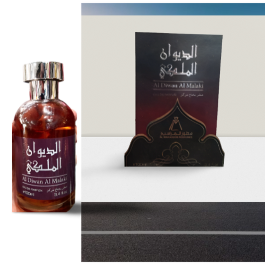 100 ML Al Diwan Al Malaki Eau de Parfum – Long-Lasting Oriental Fragrance for Men and Women