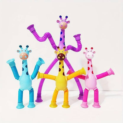 Suction Cup Giraffe Fidget Toy