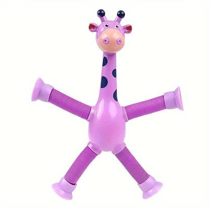 Suction Cup Giraffe Fidget Toy