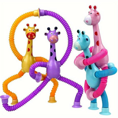 Suction Cup Giraffe Fidget Toy