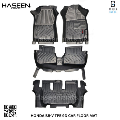 Honda BR-V 9D TPE PLASTIC FLOOR MATS