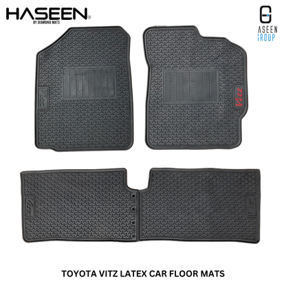 TOYOTA VITZ LATEX RUBBER CAR FLOOR MAT