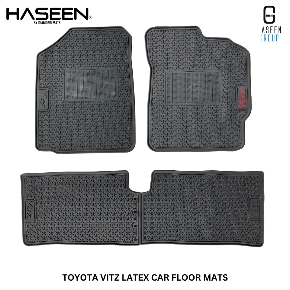 TOYOTA VITZ LATEX RUBBER CAR FLOOR MAT