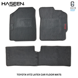 TOYOTA VITZ LATEX RUBBER CAR FLOOR MAT