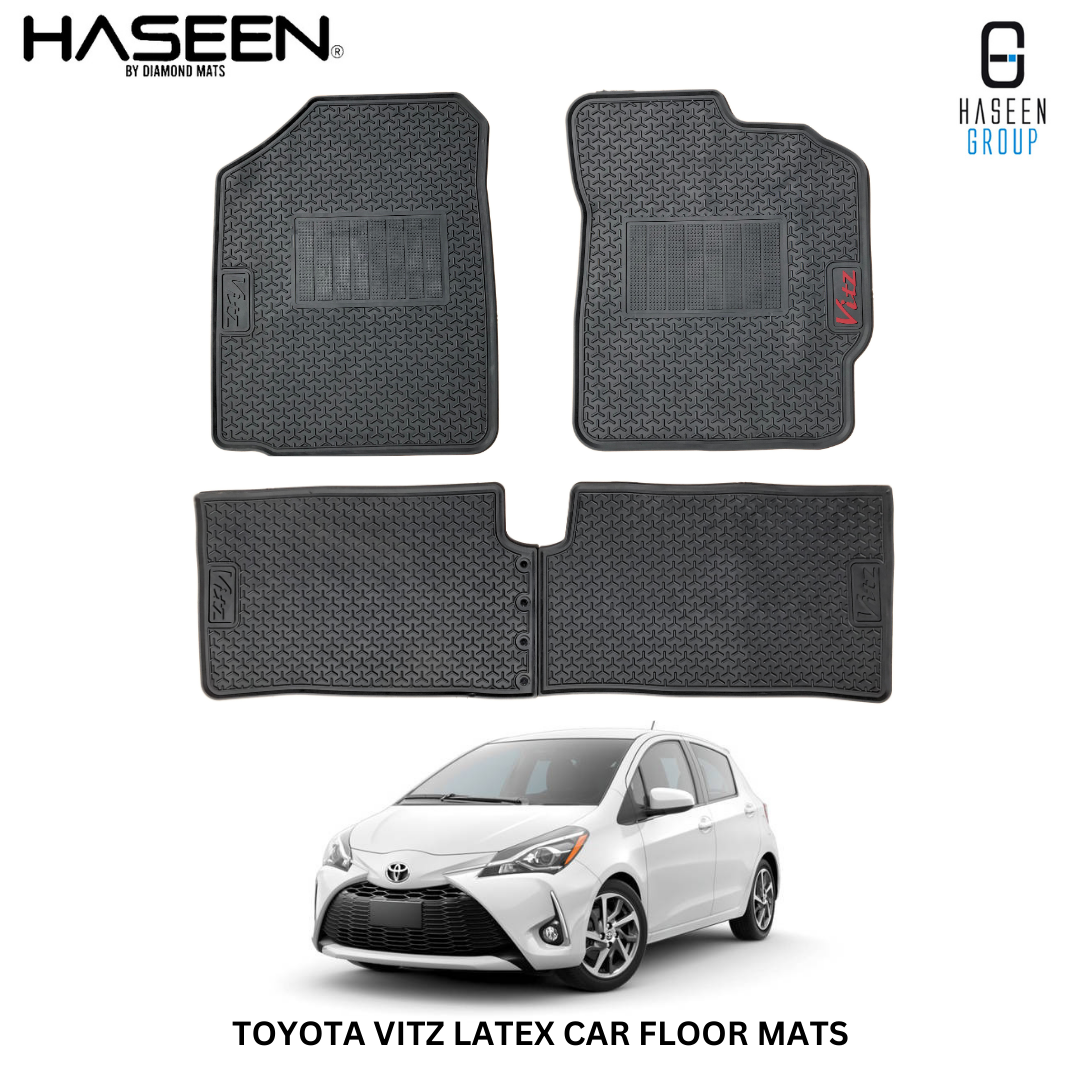 TOYOTA VITZ LATEX RUBBER CAR FLOOR MAT
