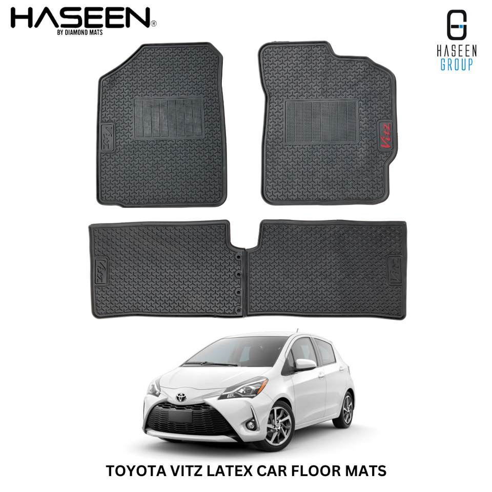 TOYOTA VITZ LATEX RUBBER CAR FLOOR MAT