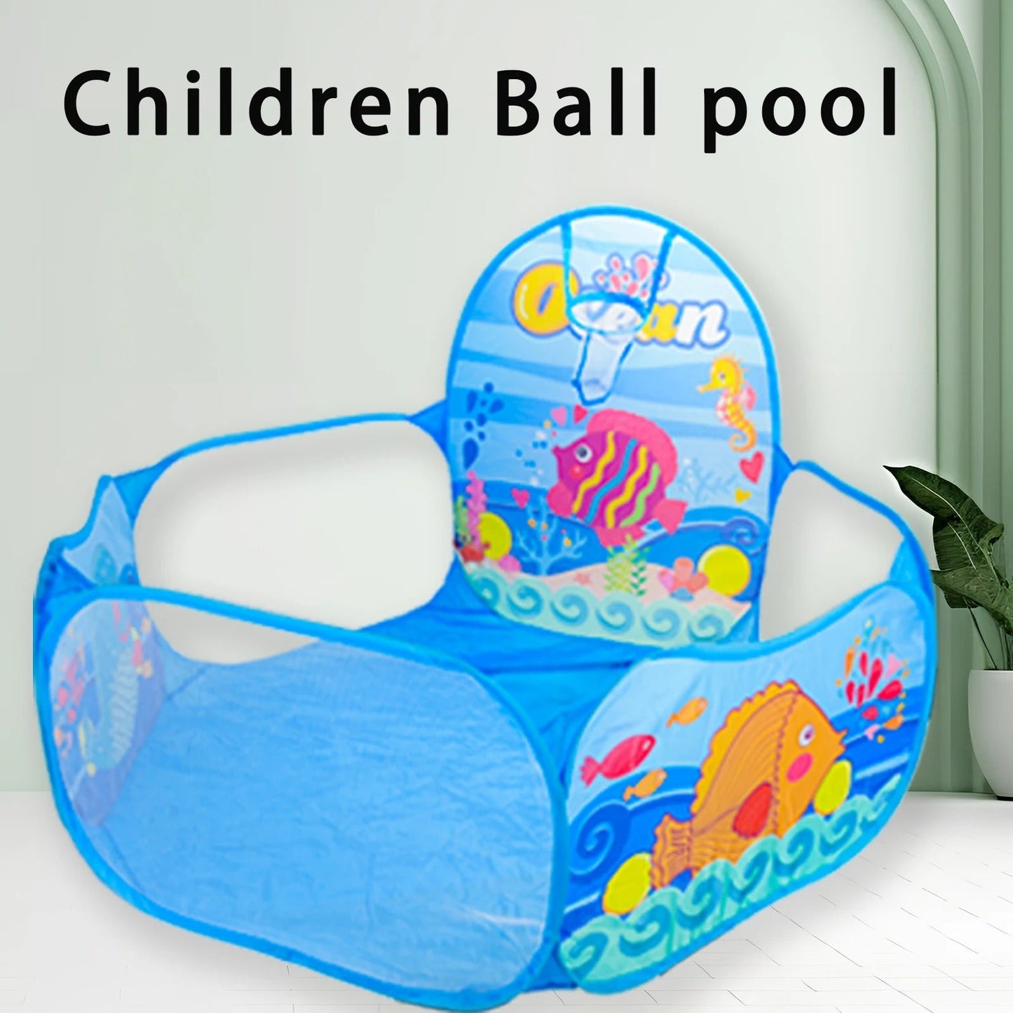 Ocean World Cartoon Pattern Ocean Ball Pool