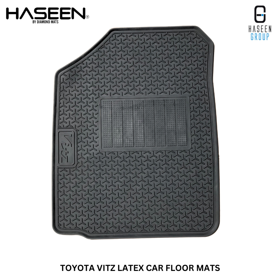 TOYOTA VITZ LATEX RUBBER CAR FLOOR MAT