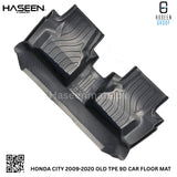 HONDA CITY 2009-2020 TPE PLASTIC HEAVY DUTY 9D FLOOR MAT