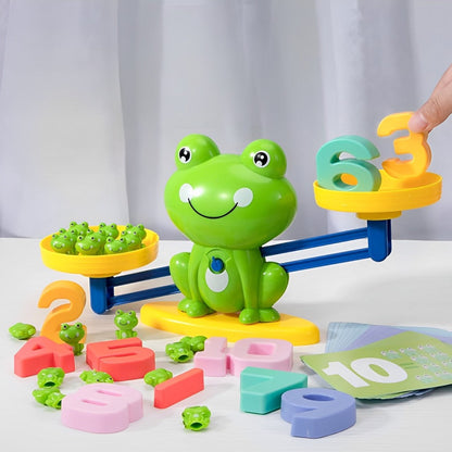 Frog Balance Math Counting Game Toys For Kids