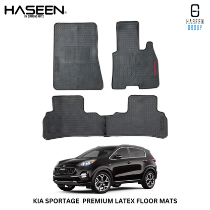 KIA SPORTAGE 2019-2024 LATEX RUBBER CAR FLOOR MAT