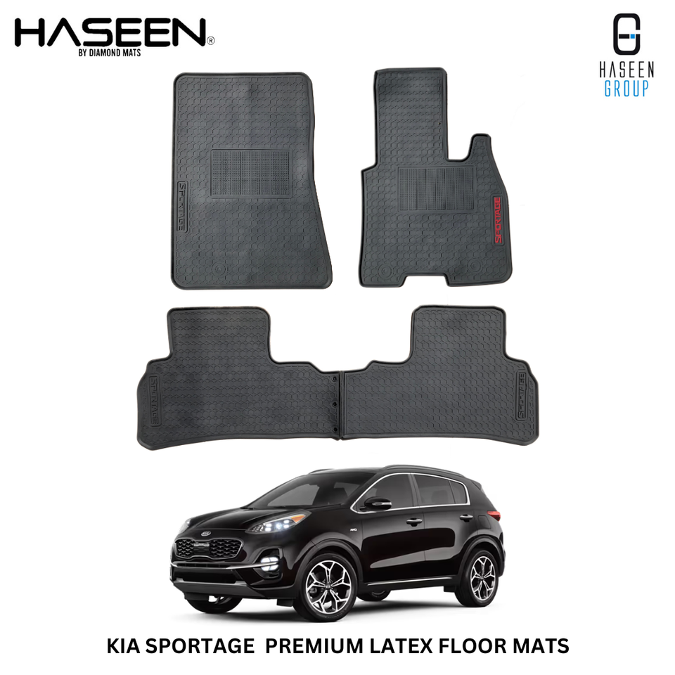 KIA SPORTAGE 2019-2024 LATEX RUBBER CAR FLOOR MAT