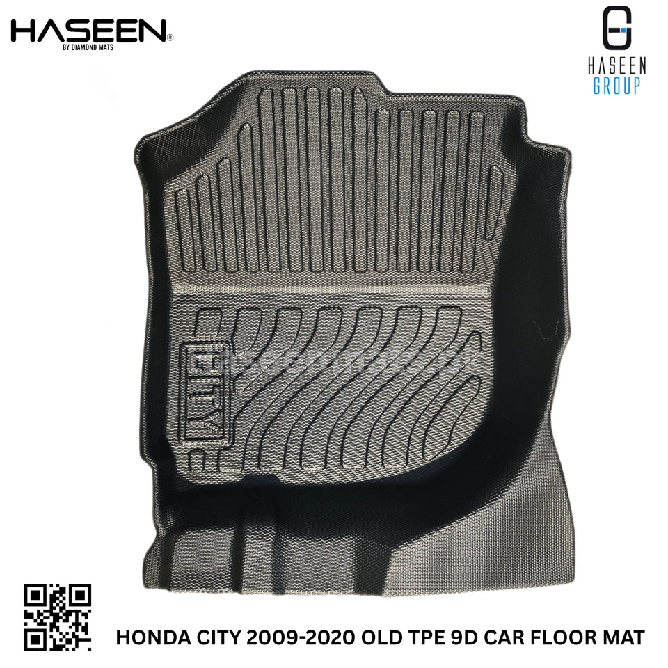 HONDA CITY 2009-2020 TPE PLASTIC HEAVY DUTY 9D FLOOR MAT