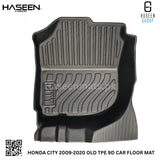 HONDA CITY 2009-2020 TPE PLASTIC HEAVY DUTY 9D FLOOR MAT
