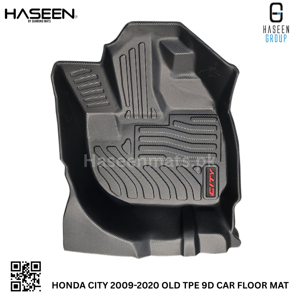 HONDA CITY 2009-2020 TPE PLASTIC HEAVY DUTY 9D FLOOR MAT